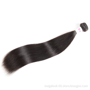 Megalook High Discounts Factory Wholesale Virgin Non Remy Unprocessed Indian Double Weft 30 Inch Cuticle Aligned Hair